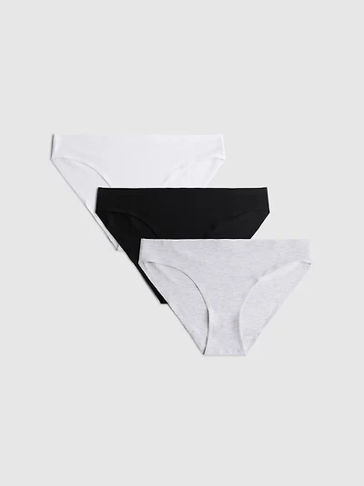 3pk Cotton Mini Briefs