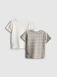 0-36mths | 2pk Textured T-Shirts