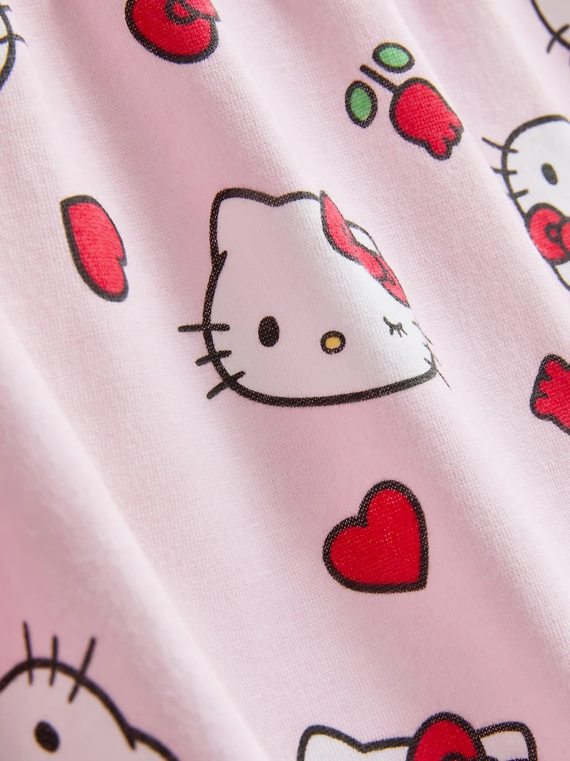 Hello Kitty Cotton Graphic Shorty Pajamas