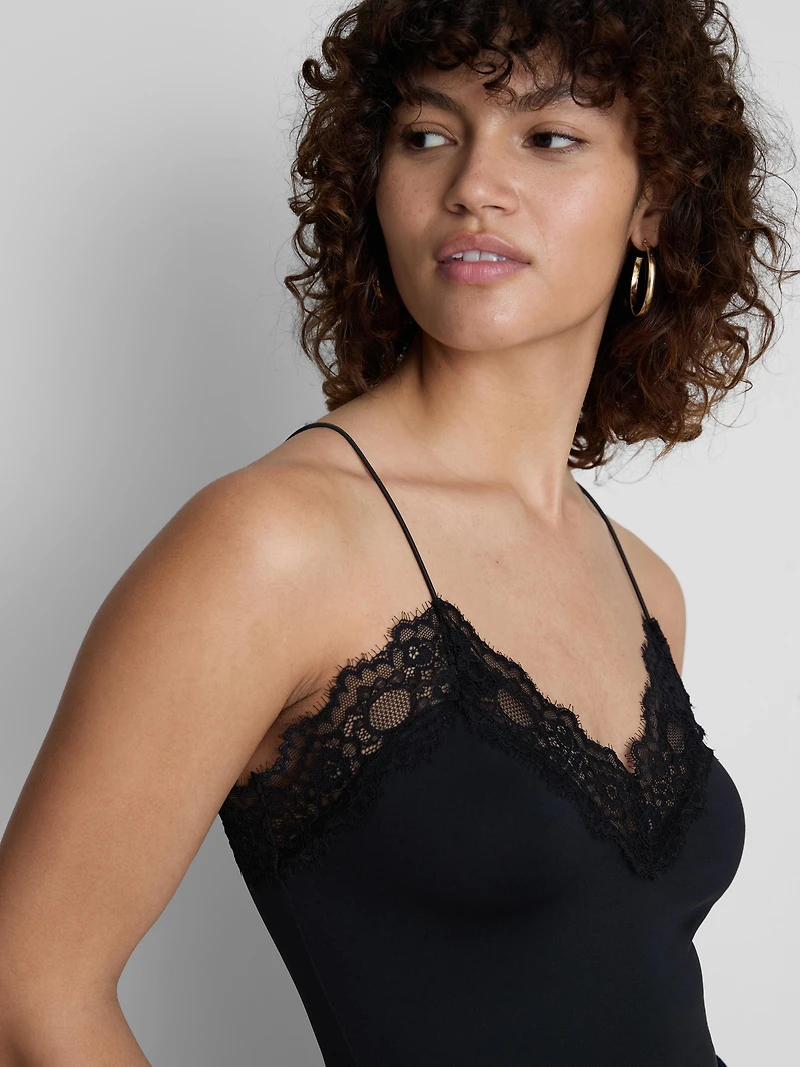 Lace Trim Cami Top