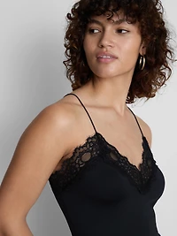 Lace Trim Cami Top