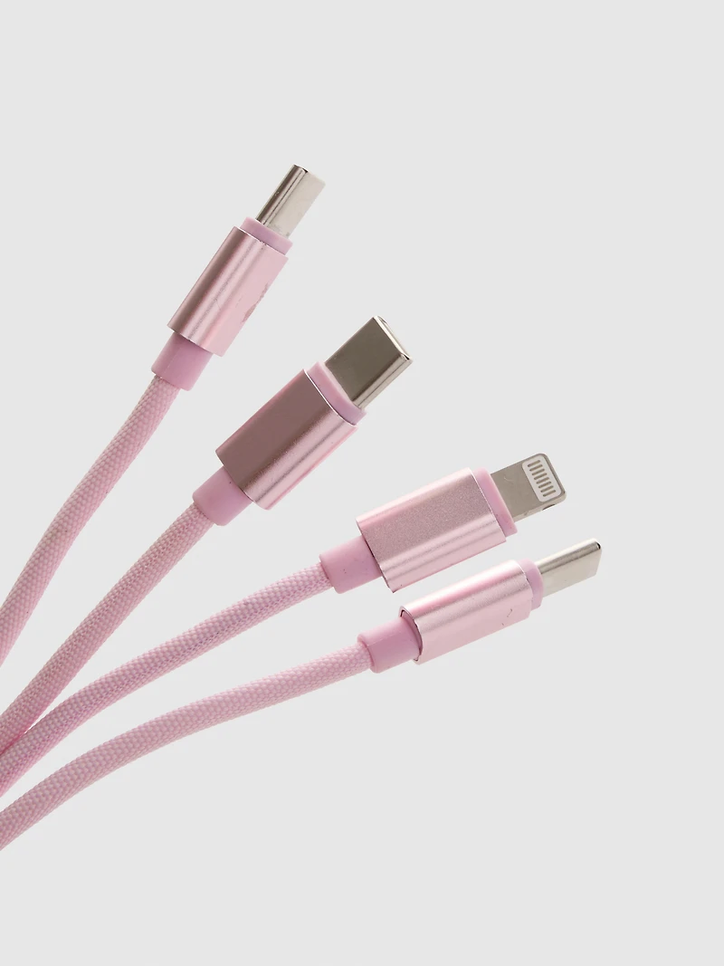3 In 1 Multi Charge Cable