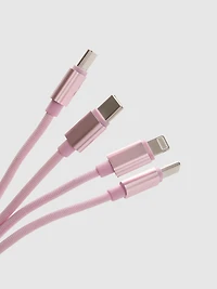 3 In 1 Multi Charge Cable