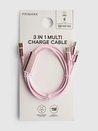 3 In 1 Multi Charge Cable