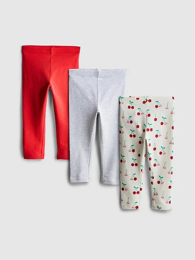 0-36mths | 3pk Mixed Leggings