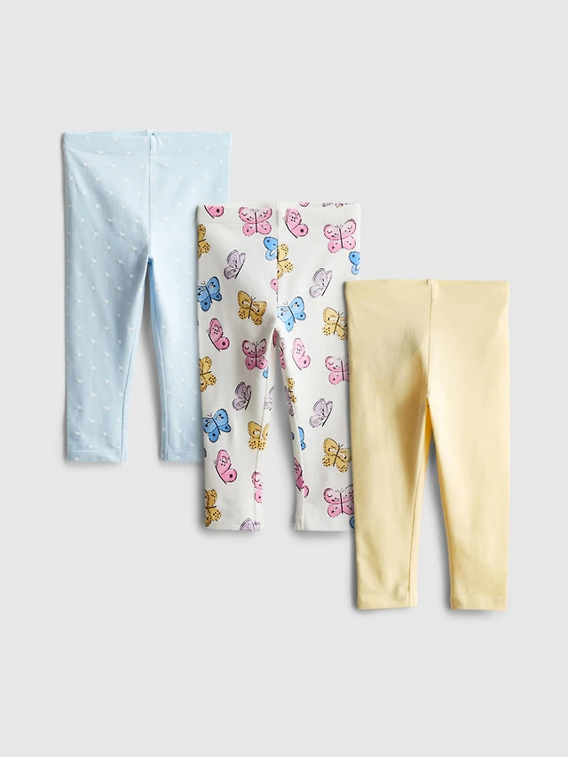 0-36mths | 3pk Mixed Leggings