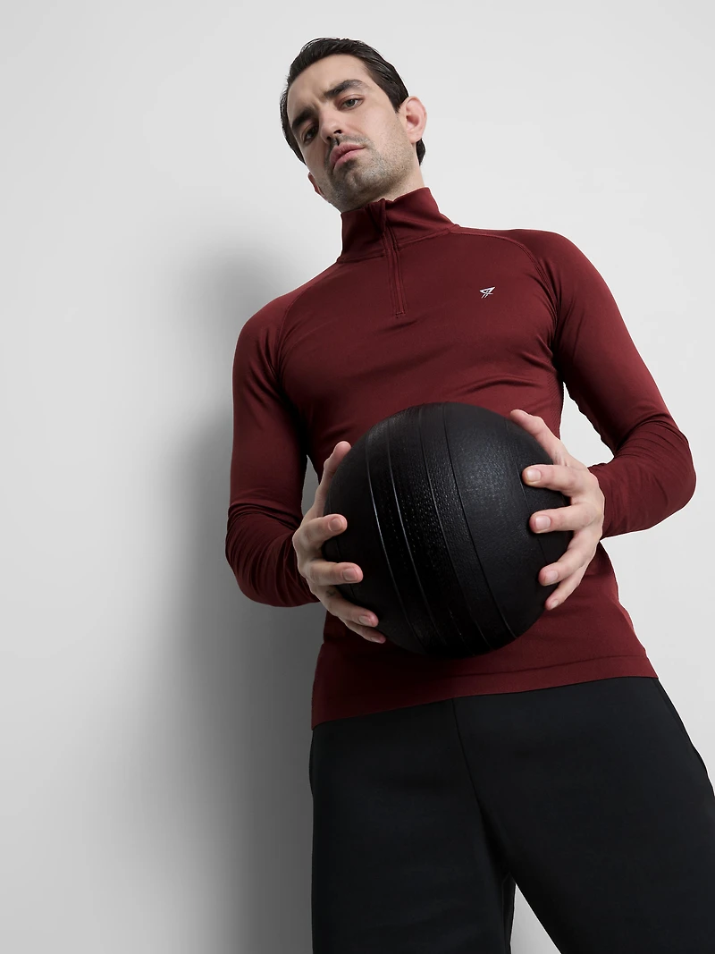 Performance Quarter Zip Top