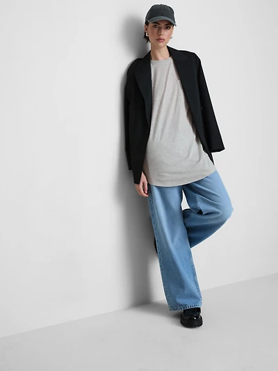 Patch Pocket Longline Tee