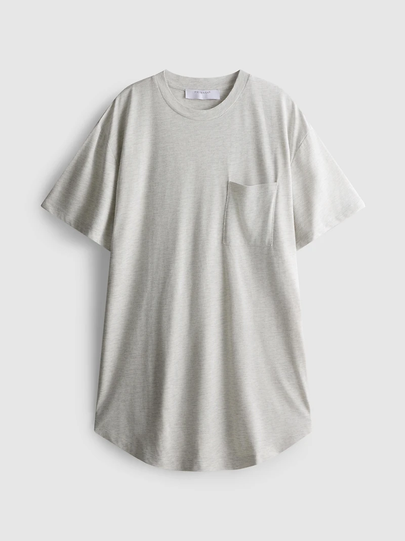 Patch Pocket Longline Tee