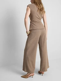 Mid-Rise Wide-Leg Pants
