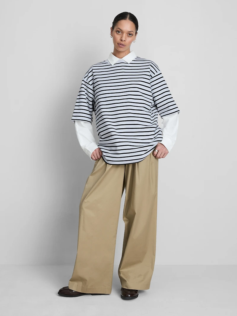 Essential Oversized Cotton Tee