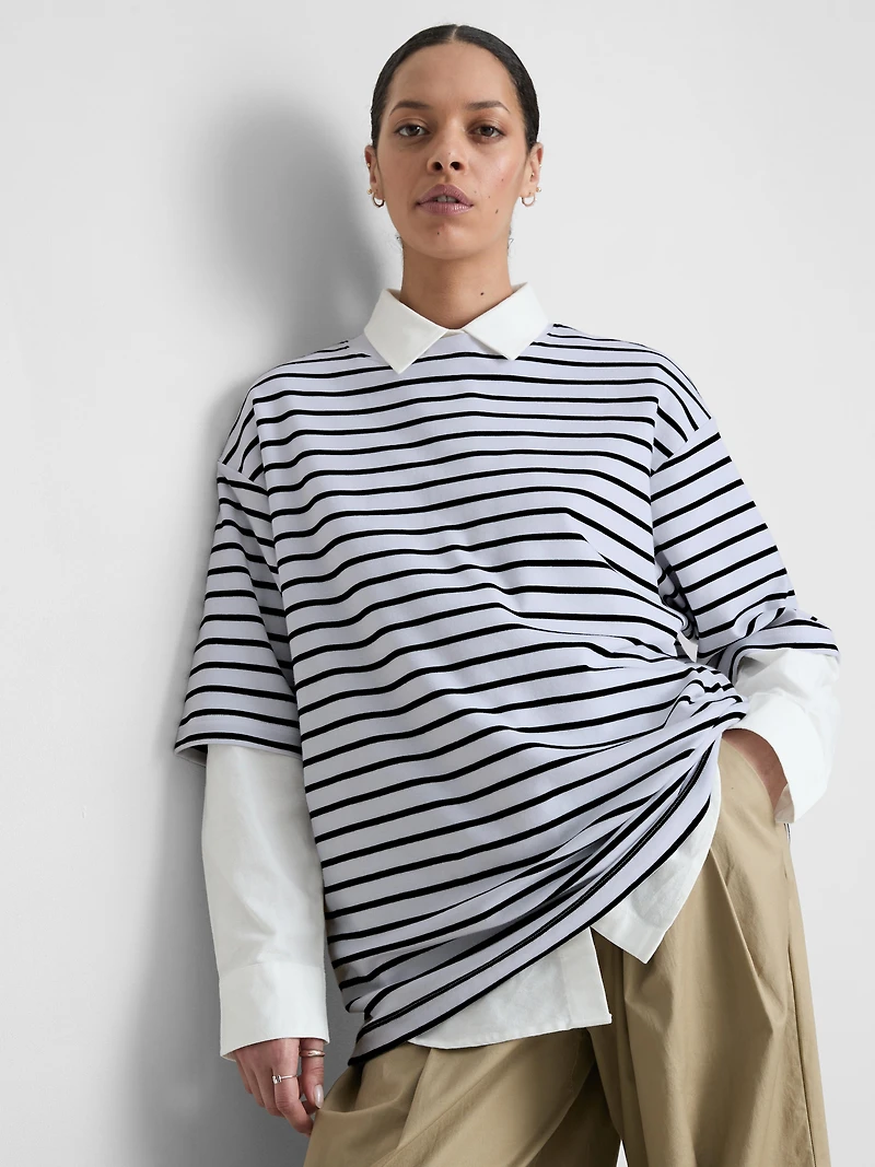 Essential Oversized Cotton Tee