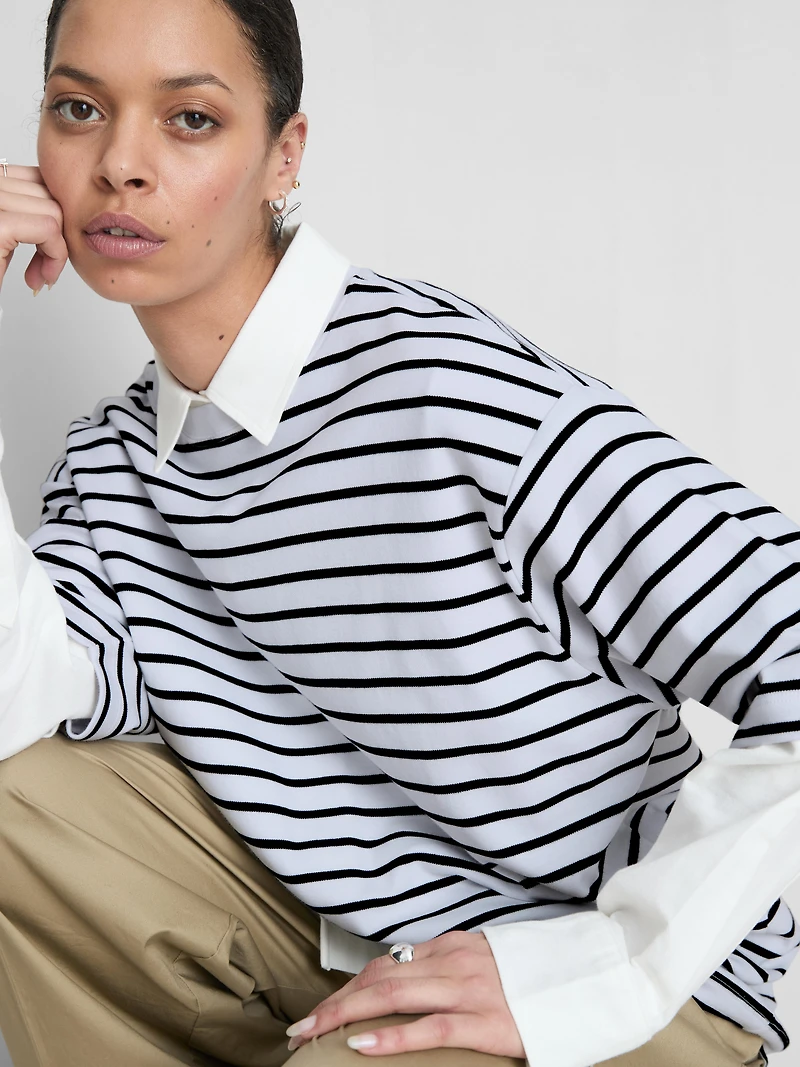 Essential Oversized Cotton Tee
