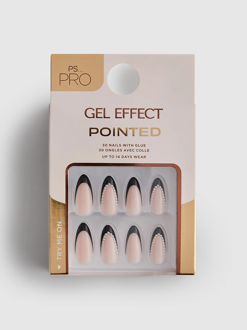 PS... Pro Pointed Gel-Effect False Nails