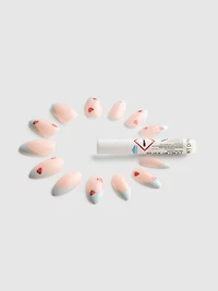 24pk Pointed Gloss False Nails