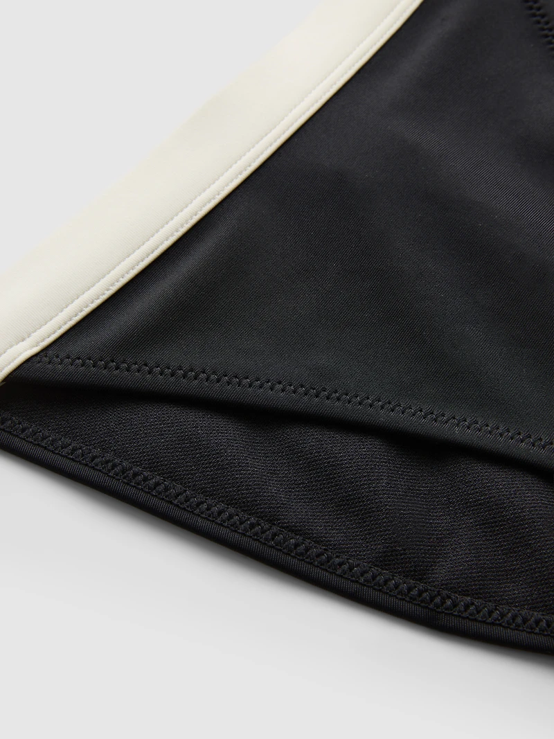 Contrast Band Bikini Bottoms