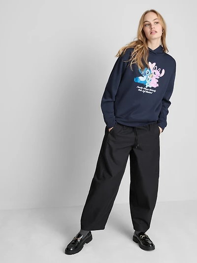Disney’s Stitch And Angel Cotton-Blend Hoodie