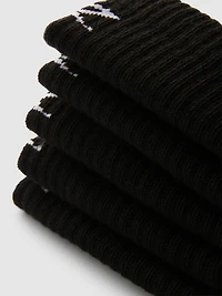 5pk Active Quarter Crew Socks