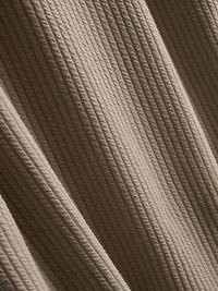 Textured Short-Sleeve Pajama Top