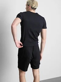 2pk Short Sleeve Ribbed T-Shirt