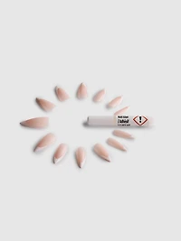 PS... Pro Long Stiletto Faux Pearl Gel-Effect False Nails