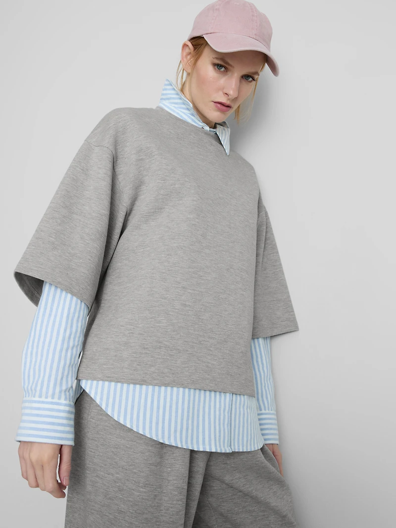 Cotton Rich Heavy Weight Interlock Tee