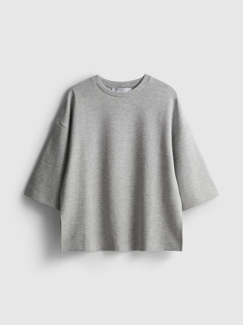 Cotton Rich Heavy Weight Interlock Tee