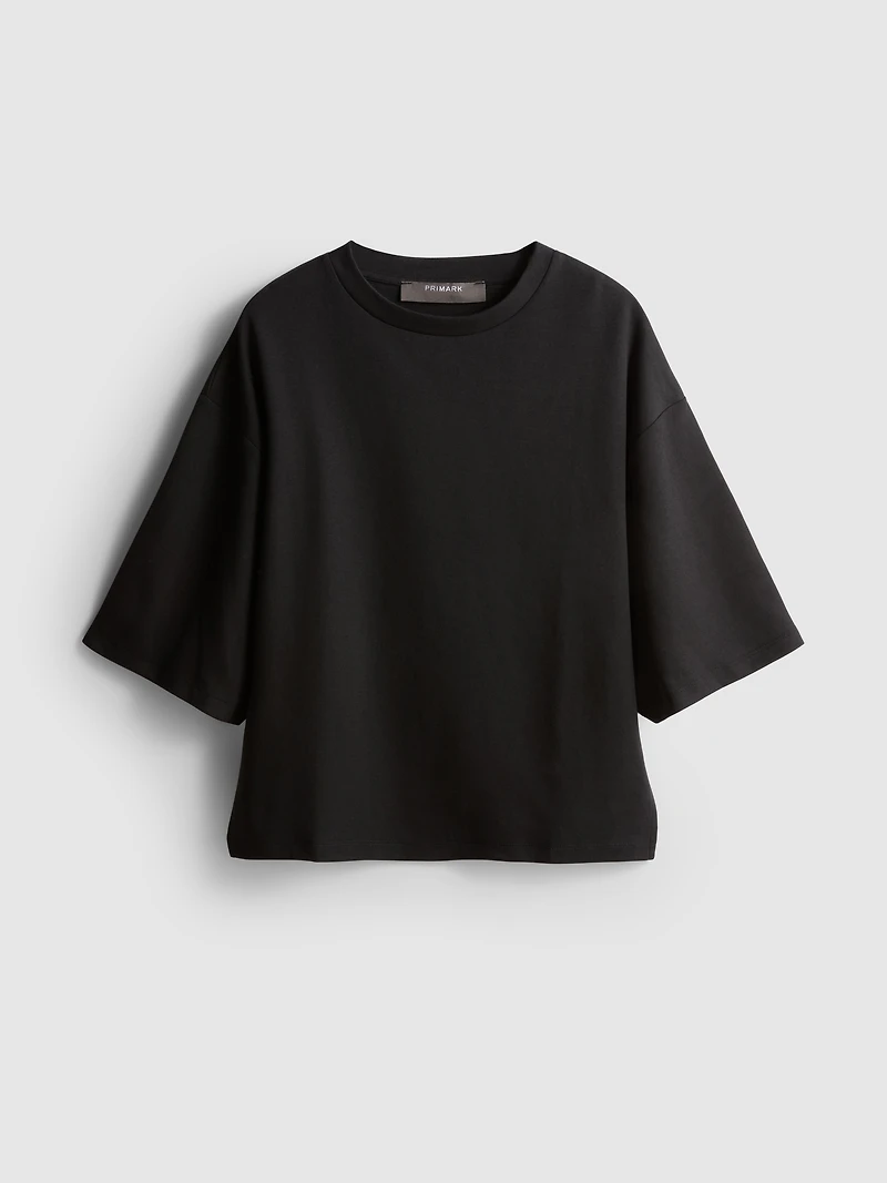 Cotton Rich Heavy Weight Interlock Tee