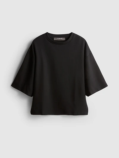 Cotton Rich Heavy Weight Interlock Tee