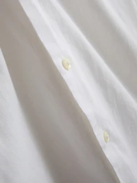 Long Sleeve Linen Blend Shirt