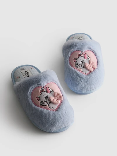 Disney’s The Aristocats Marie Fluffy Mule Slippers