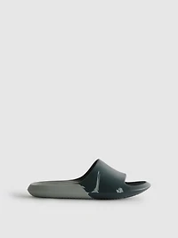 Two-Tone Slider Sandals