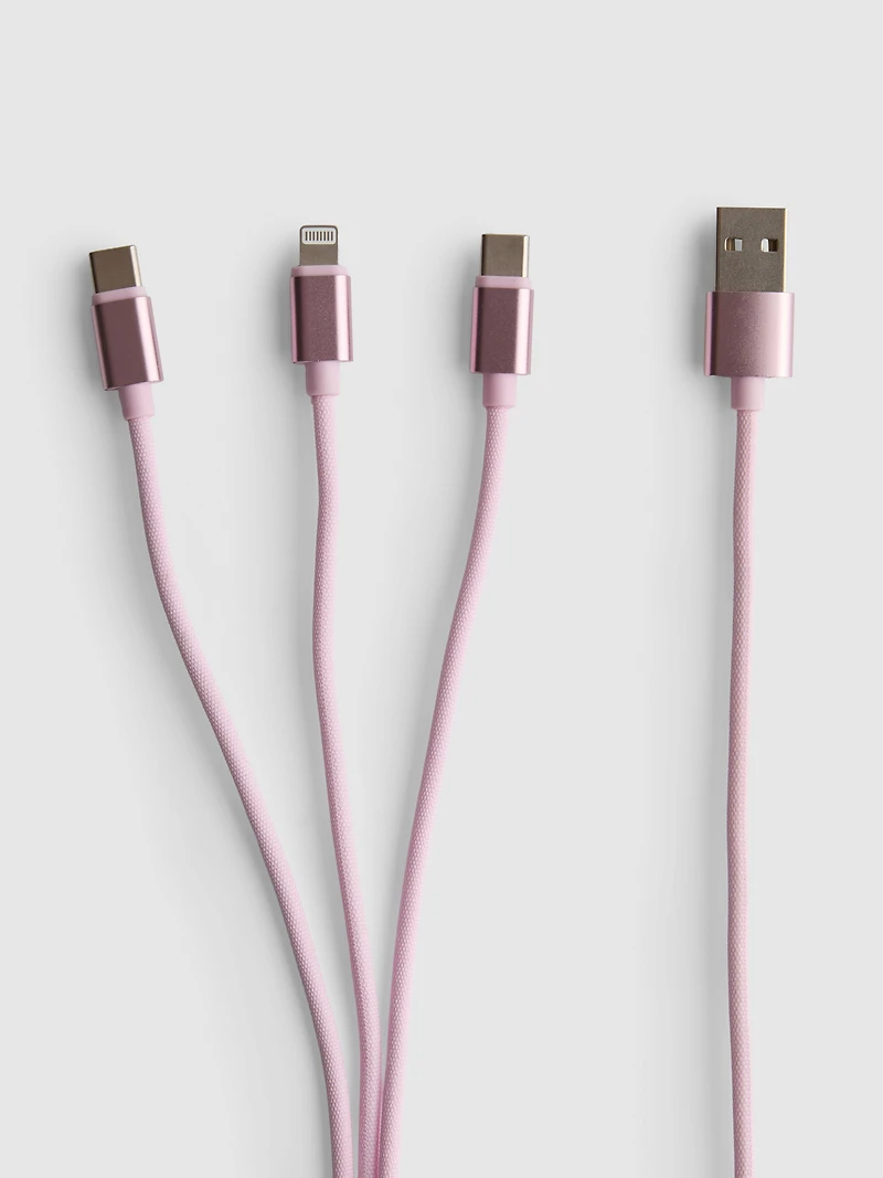 3-in-1 Multi Charging Cable