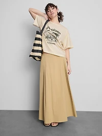 Boxy Cotton Graphic Tee