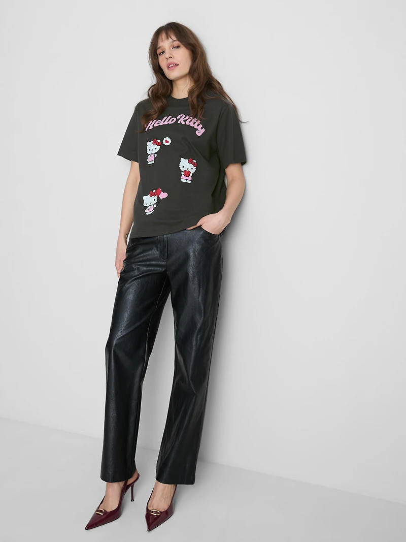 Hello Kitty Puff-Print T-Shirt