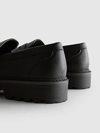 Chunky-Sole Loafers