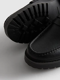 Chunky-Sole Loafers