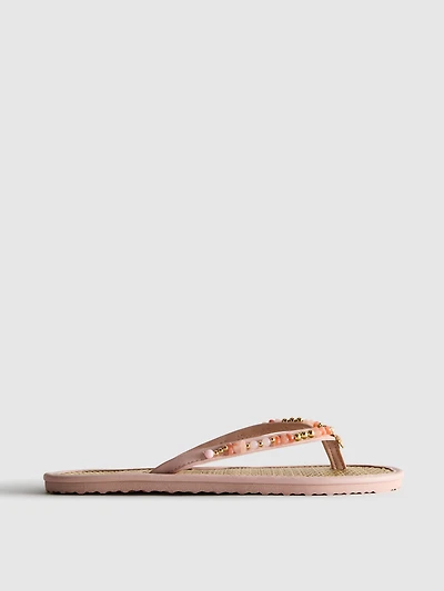 Seagrass Effect Flip Flops