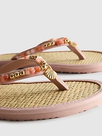 Seagrass Effect Flip Flops