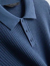 Knitted Polo Shirt