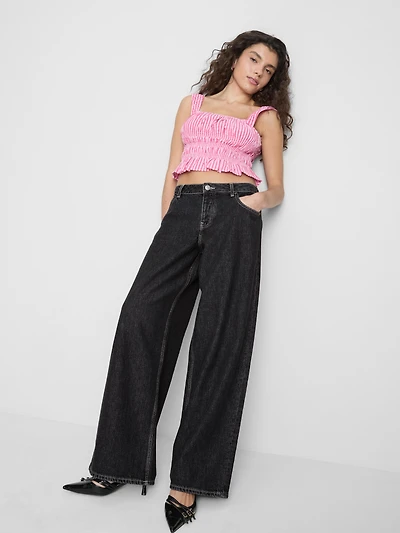 Women's Gray The Primark Scene | Low-Rise Baggy Jeans