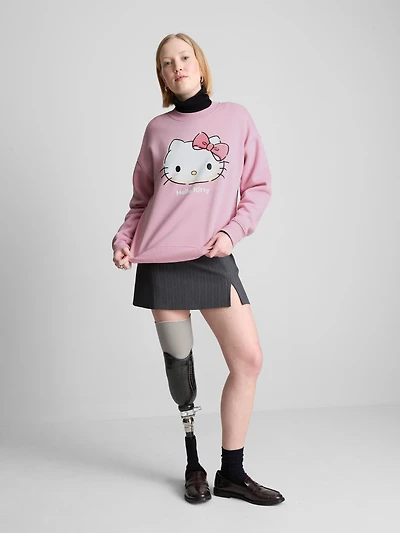 Hello Kitty Cotton-Blend Sweatshirt