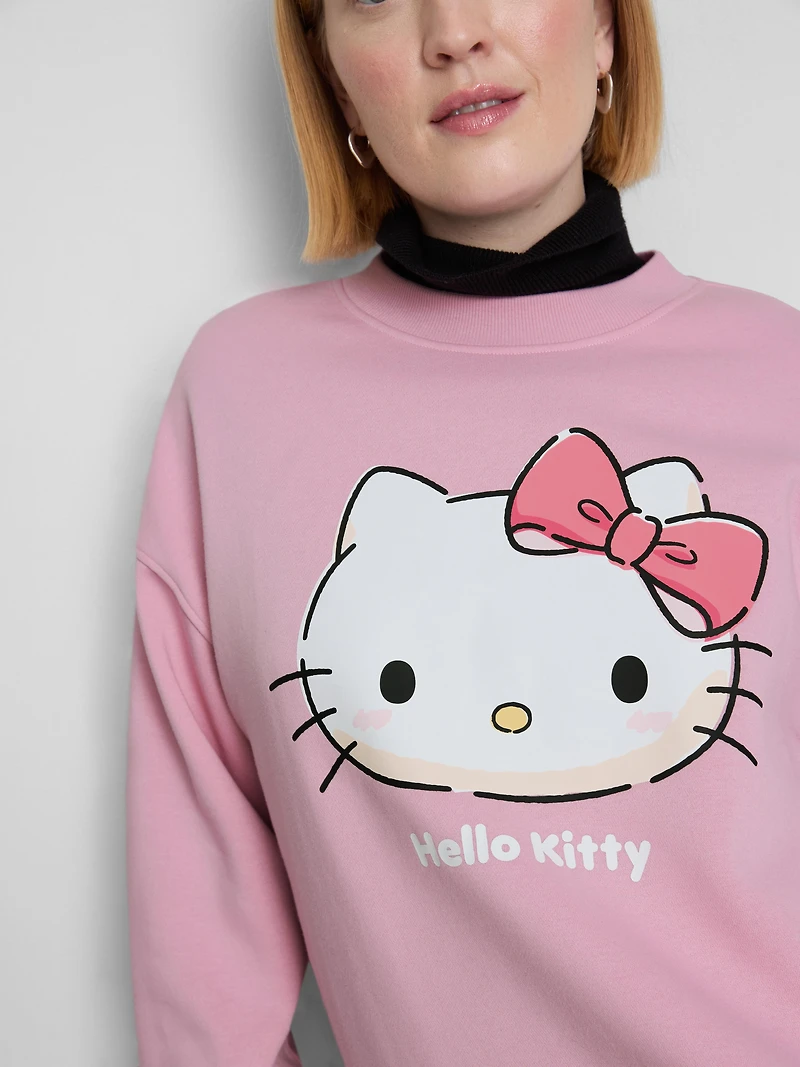 Hello Kitty Cotton-Blend Sweatshirt