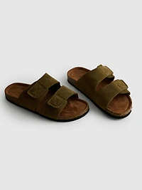 Two-Strap Chunky-Sole Sandals