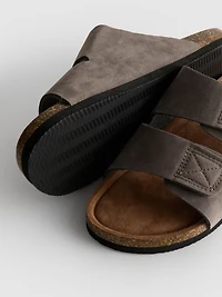 Two-Strap Chunky-Sole Sandals