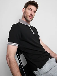 Textured Polo Shirt