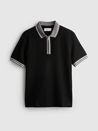 Textured Polo Shirt
