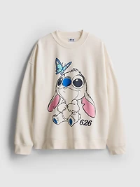 Disney’s Stitch Butterfly Crew Neck Sweatshirt