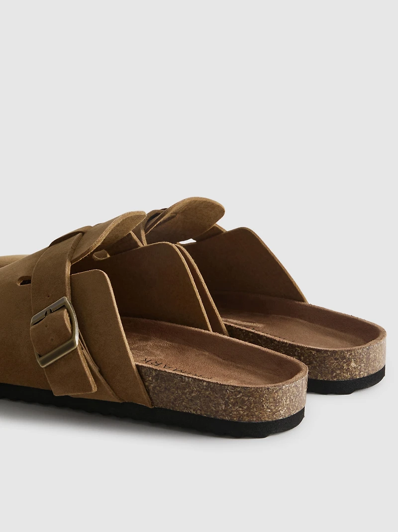 Closed Toe Mule Slippers