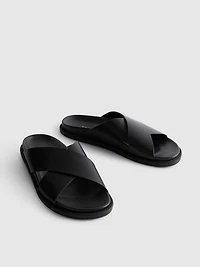 Cross-Strap Sandals